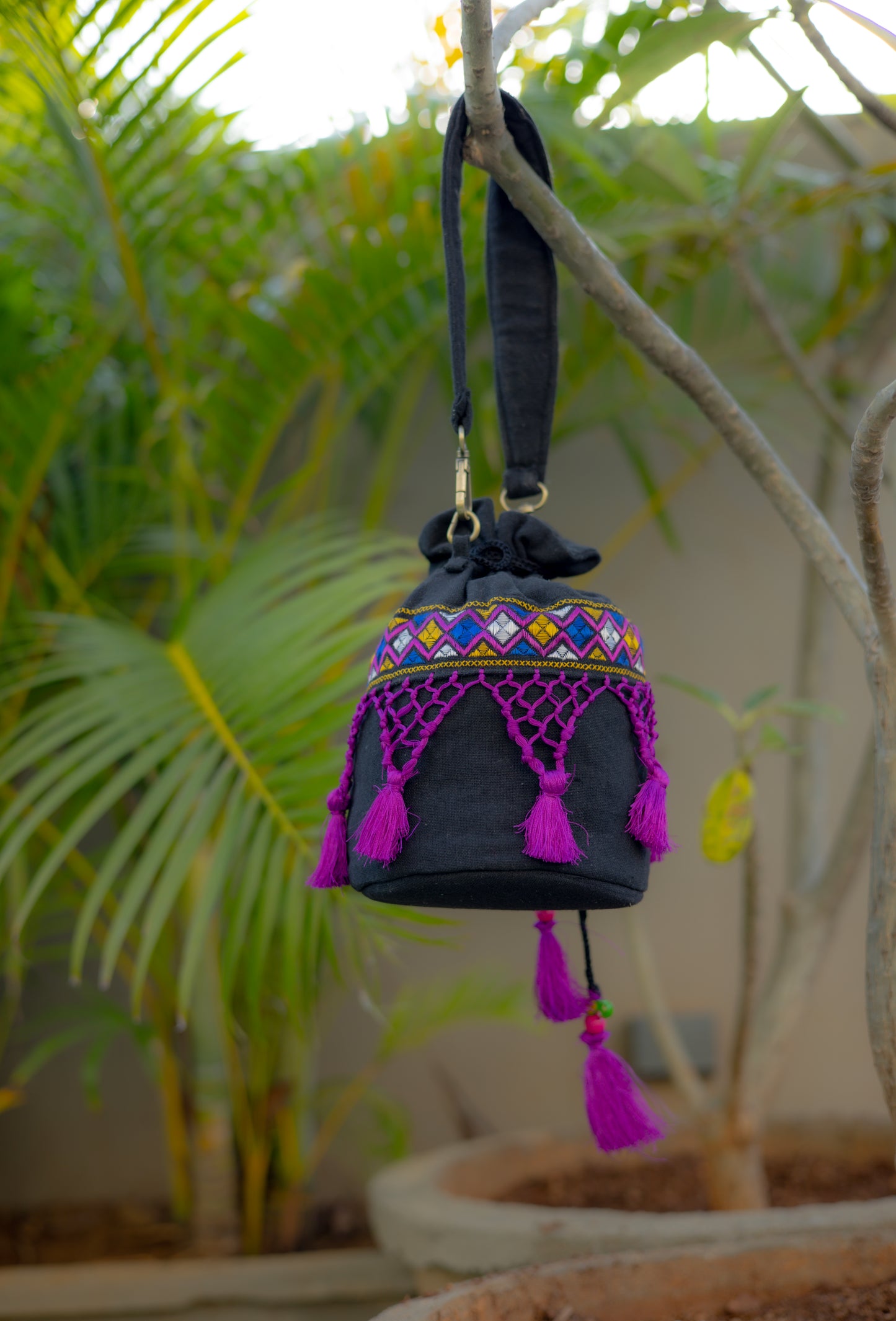 Artisan's masterpiece-The Rangsuf Potli bag