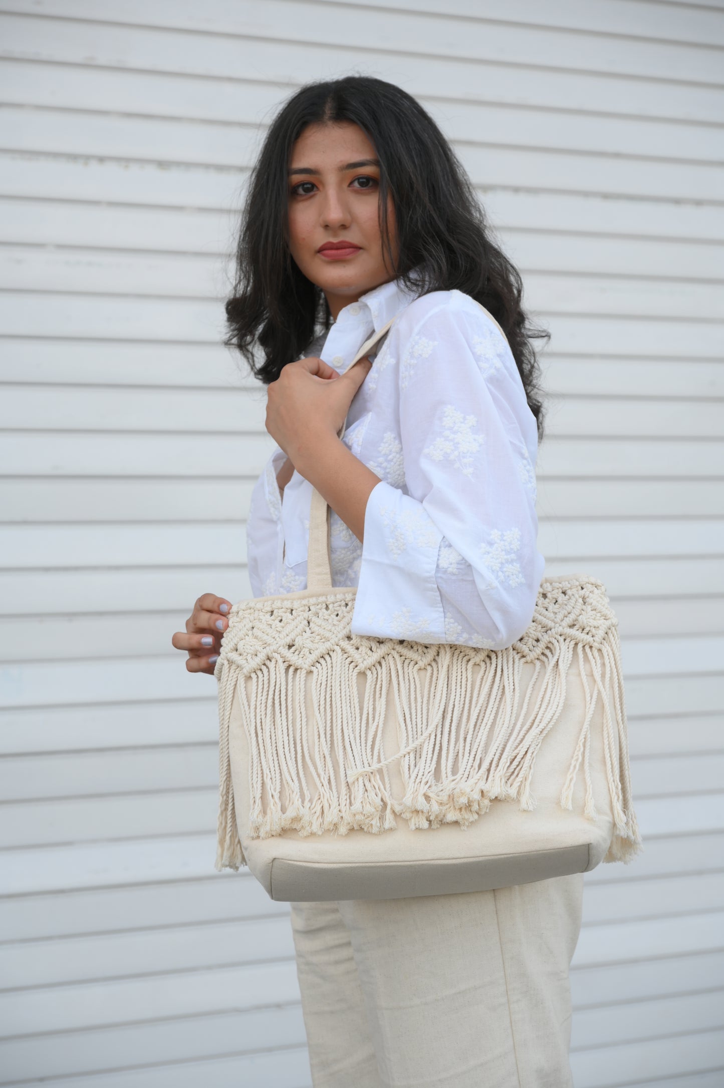 Macrame Market Bag